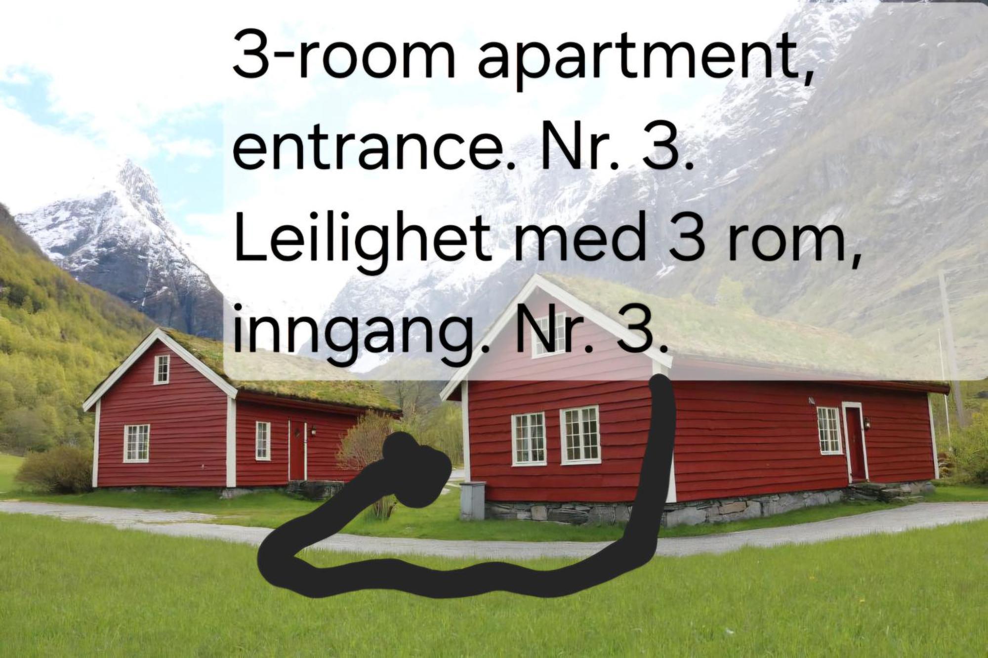 Trollbu Aabrekk gard Villa Briksdalsbre Oda fotoğraf
